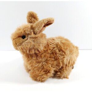 Zellers Vintage Realistic 10" Brown Rabbit Plush  Bunny Stuffed Animal
